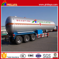 55.6 M3 Liquid Gas LNG Tanktransport Semi remolque contenedor